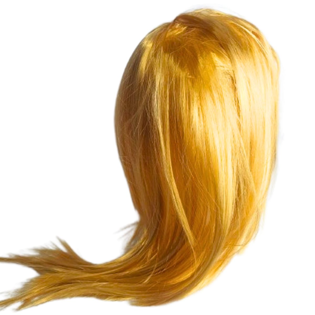 Peruca Fantasia Cosplay Longa Lisa Sintética Dourada Peruca Fantasia Cosplay Longa Lisa Sintética Dourada